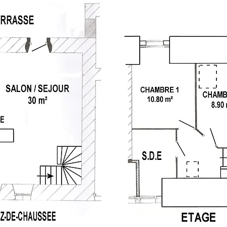 Au Charme De La Pierre Et Des Poutres Pres De Guerande - Fr-1-306-1317 Дом отдыха