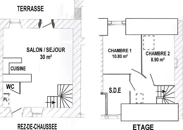 Au Charme De La Pierre Et Des Poutres Pres De Guerande - Fr-1-306-1317 度假居
